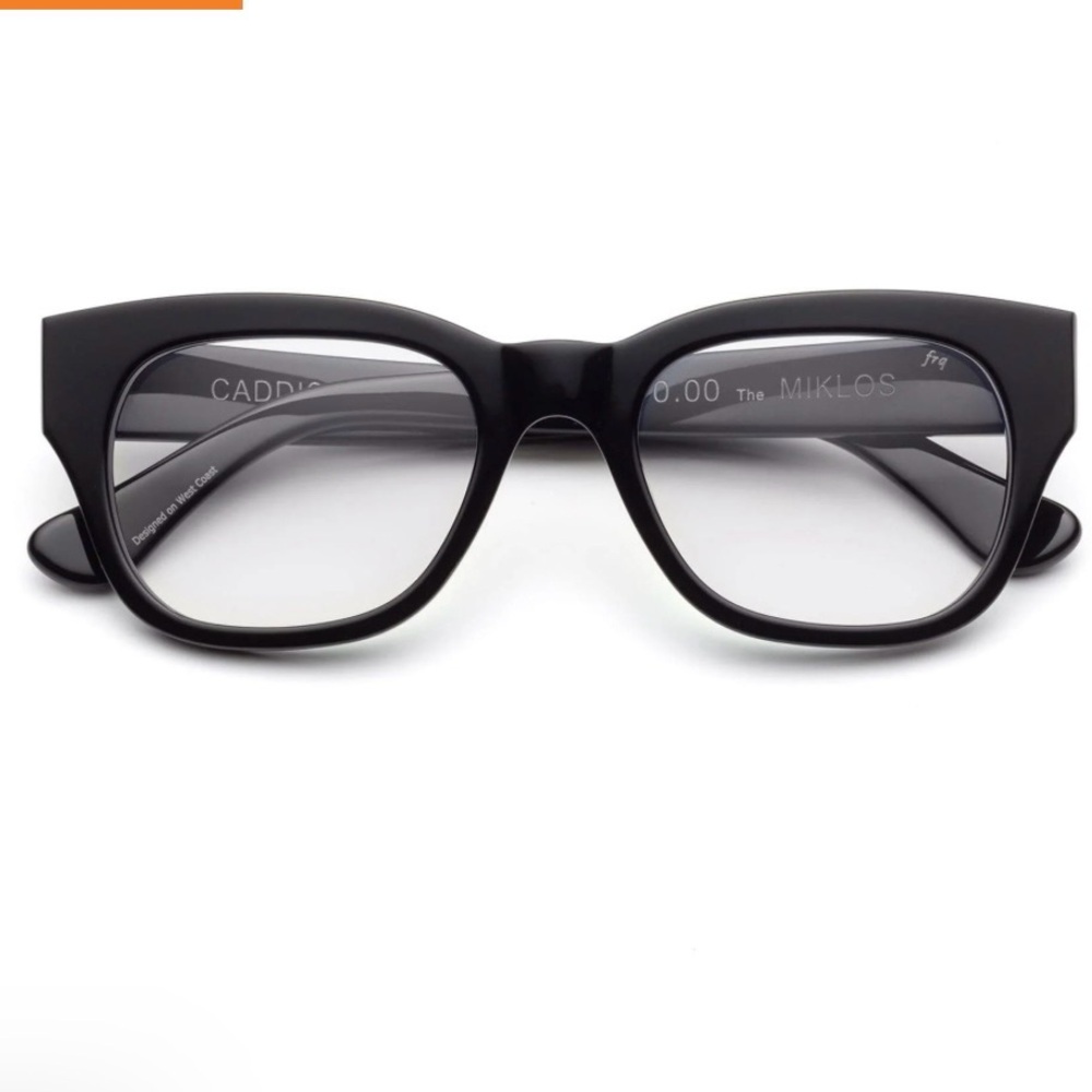 CaddisThe Miklos Glasses in Matte Black -1.5